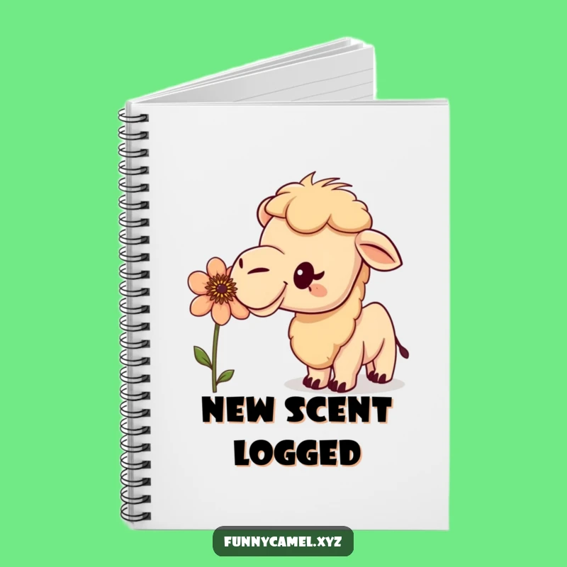 Funny Curious Camel Notebook - Journal for Nature's Little Discoveries