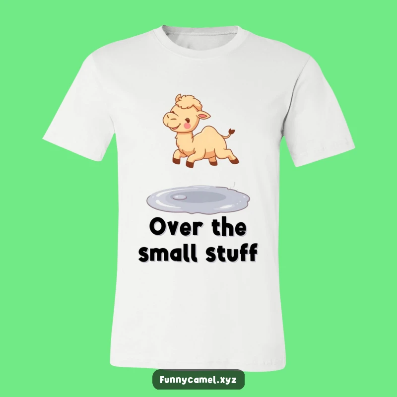 Funny Jumping Camel T-Shirt, Exude Joyful Energy with This Graphic Tee